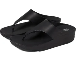 FitFlop Shuv Leather Toe Post Sandals