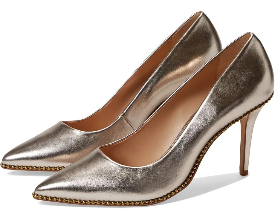 COACH Waverly Metallic Pump